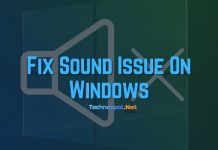 Speaker Sound Issue Windows