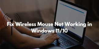 How to Fix Wireless Mouse Not Working in Windows