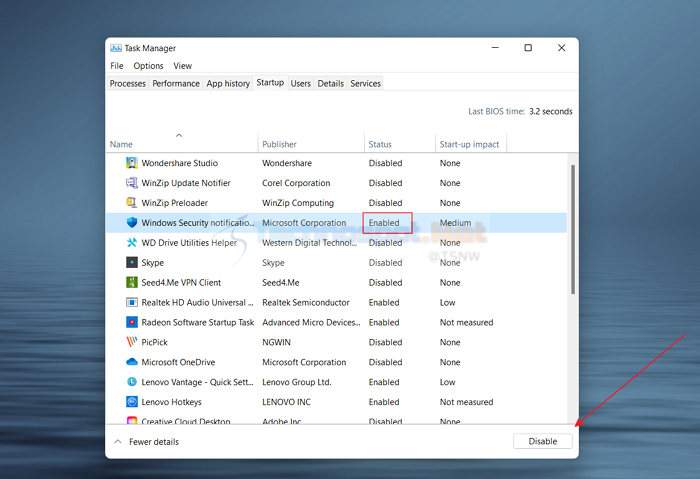 Disable Startup Apps In Windows