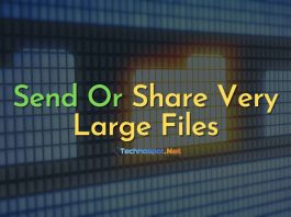 Send Or Share Very Large Files