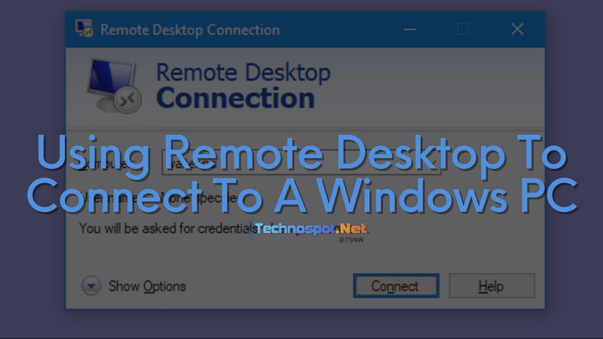 Enable or Disable Remote Desktop Access Windows