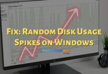 Fix Random Disk Usage Spikes on Windows