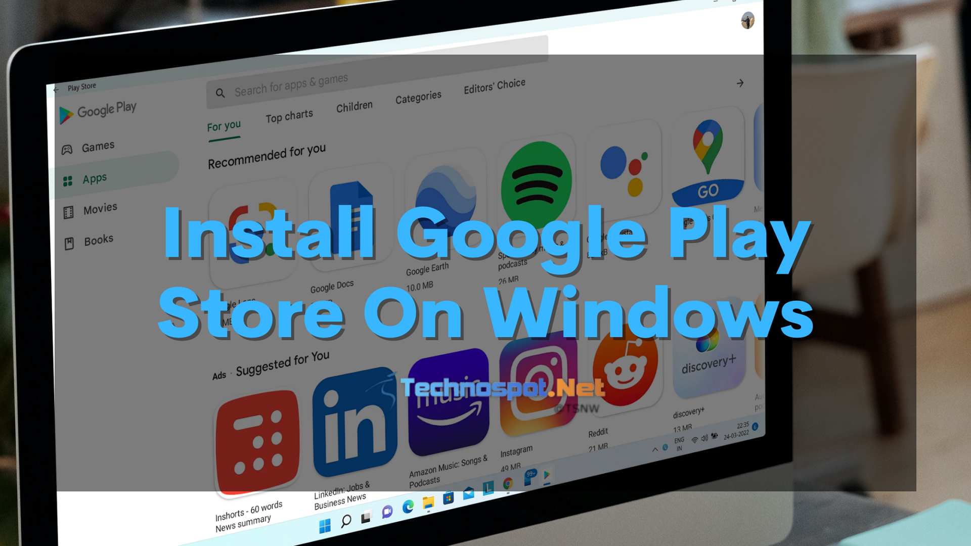 HOW to Install PLAY STORE on LAPTOP Windows 7 Install Google Play store on  PC [Android Play Store] 