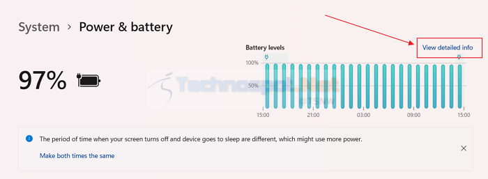 View Detailed Info On Battery Consumption In Windows