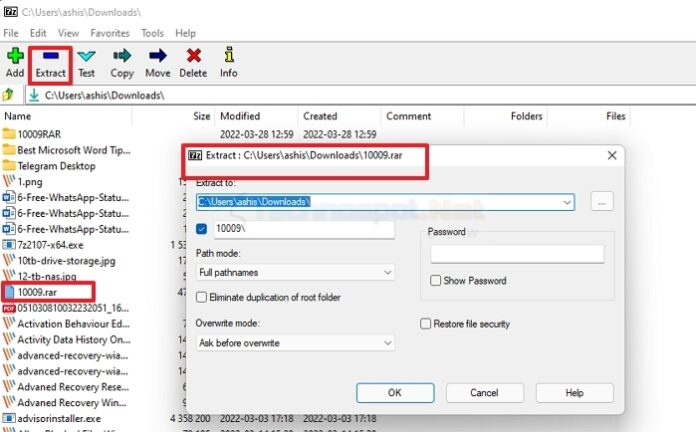 ways to download rar files without winzip