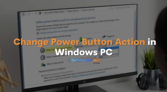 How To Change Power Button Action on Windows PC or Laptop
