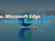 Fix: Microsoft Edge Startup Boost Is Greyed Out or Turned Off