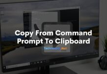 Copy From Command Prompt To Clipboard