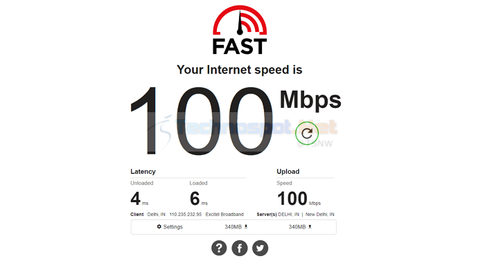 fast speedtest internet