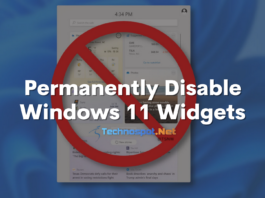 Permanently Disable Windows 11 Widgets