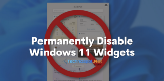Permanently Disable Windows 11 Widgets