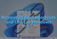 Remove Broken Shortcuts and Links in Windows