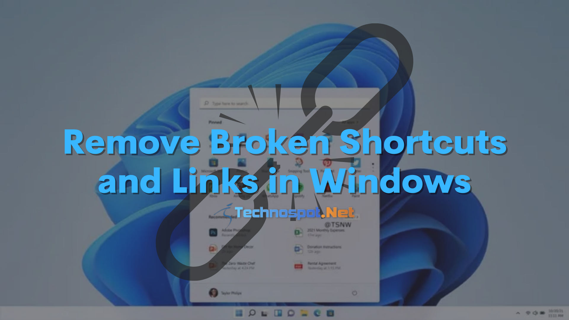 fix broken shortcuts windows 10