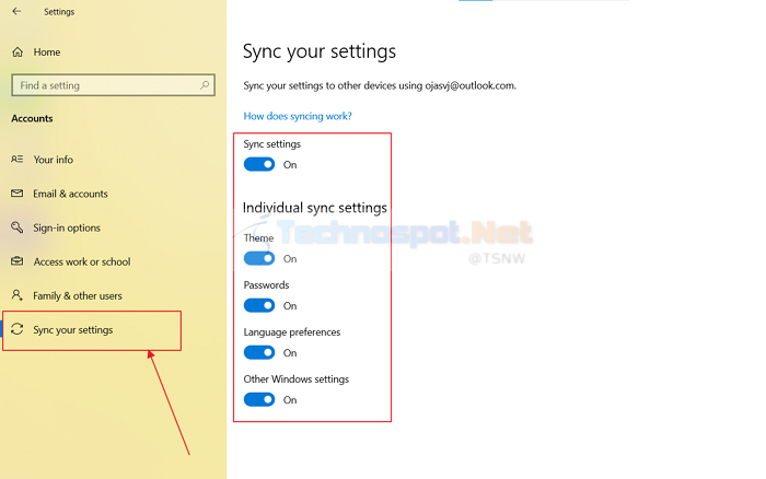 Syncing your settings to multiple computers in Windows