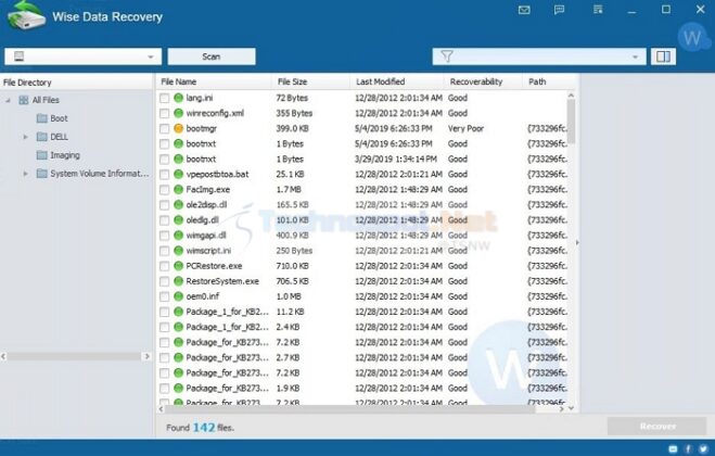 Wise Data Recovery 6.1.4.496 instal the last version for windows
