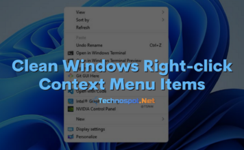How to Clean or Remove Windows Right-click Context Menu Items