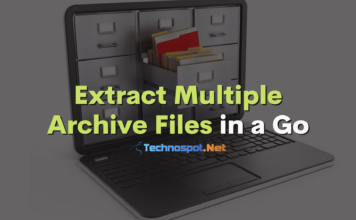 Extract Multiple Archive Files in a Go