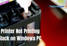 Fix Printer Not Printing Black on Windows PC
