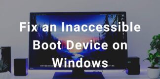 Fix an Inaccessible Boot Device on Windows