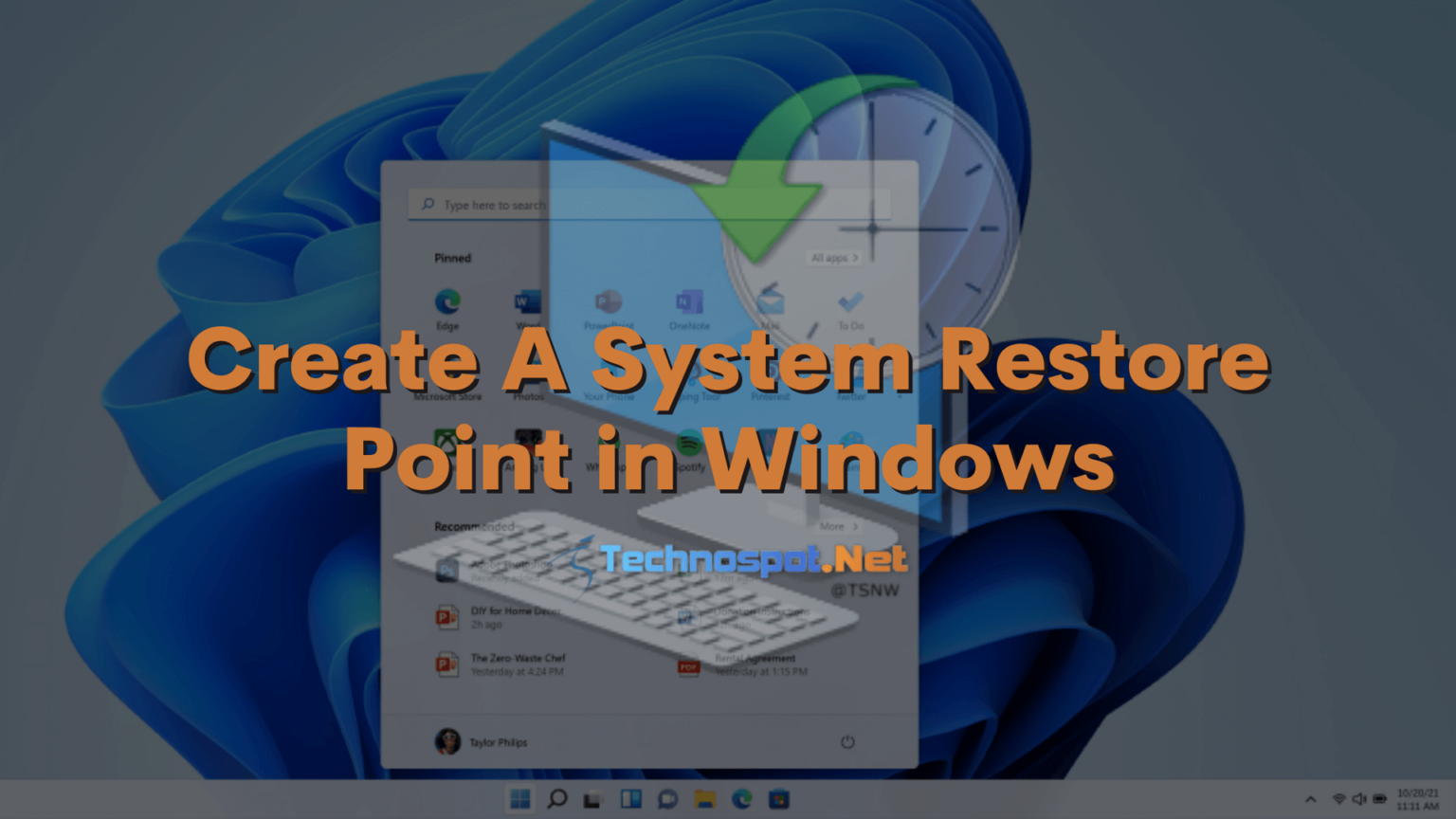 How To Do A System Restore In Windows 11/10