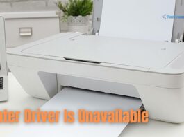 Printer Driver Is Unavailable Windows