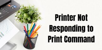 Printer Not Responding to Print Command