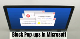 Block Pop-ups in Microsoft Edge Chrome and Firefox