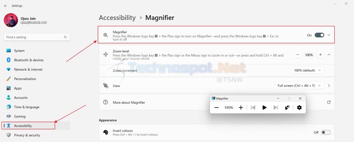 Changing Text Size in Windows Via Magnifier_result
