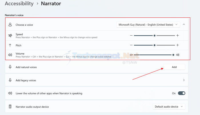Customizing Windows Narrator With Natural Voices