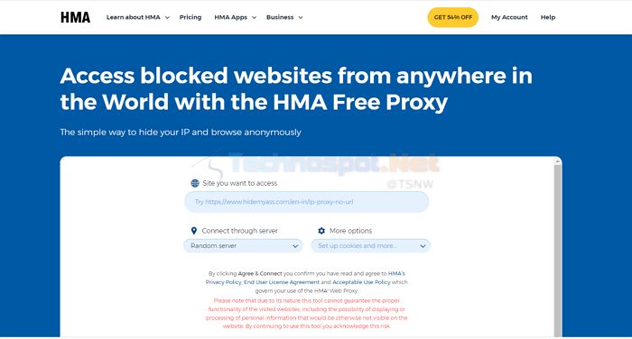 HideMyAss Free Proxy_result