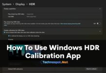 How To Use Windows HDR Calibration App