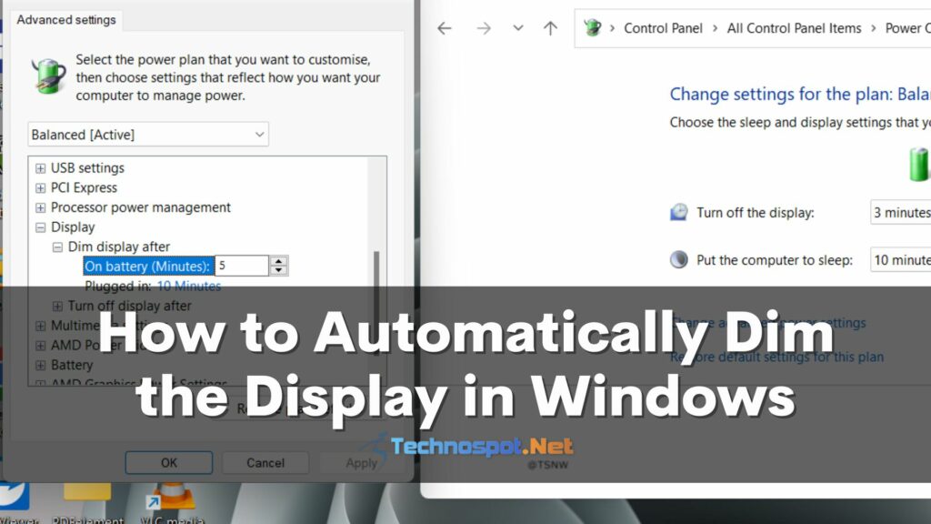 How to Automatically Dim the Display in Windows_result