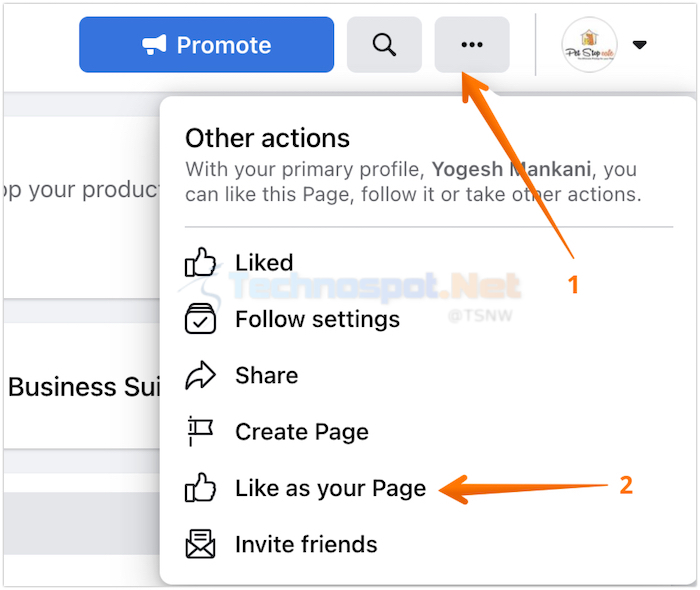Select-Like-As-Your-Page-On-FaceBook-Page