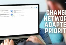 Change Network Adapter Priority Windows