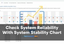 Check System Reliability Windows PC
