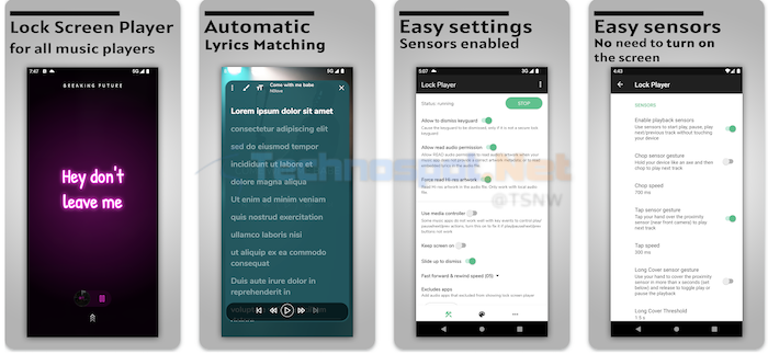 Lock Screen Music Player - Best Android Music Lock Screen App