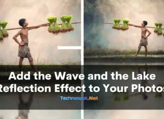 Add the Wave and the Lake Reflection Effect to Your Photos