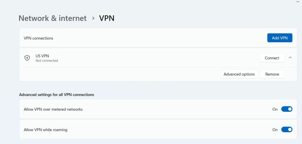 Removing VPN Proxy From Windows