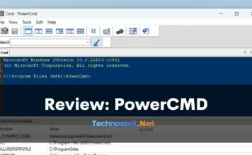 PowerCMD is powerful Windows Command Prompt Alternative