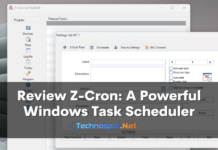 Review Z-Cron A Powerful Windows Task Scheduler