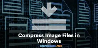 Compress Image Files in Windows