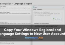 Copy Your Windows Regional and Language Settings to New User Accounts