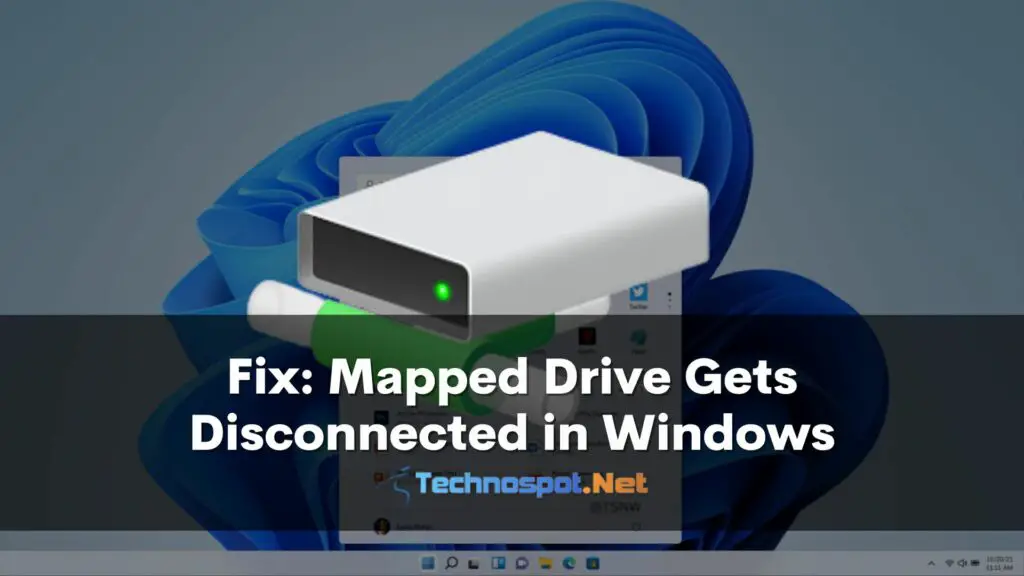 Fix Mapped Drive Gets Disconnected In Windows 1024x576 