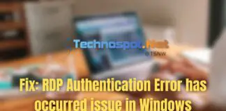 Fix RDP Authentication Error has occurred issue in Windows