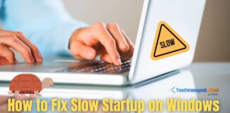 How to Fix Slow Startup on Windows