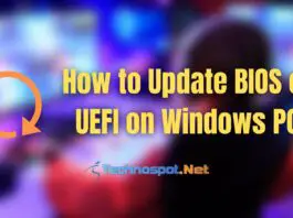 How to Update BIOS or UEFI on Windows PC