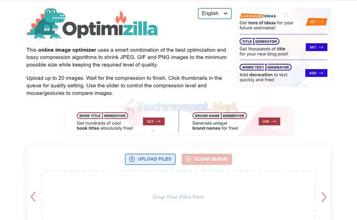 Optimizilla.com Compress Images