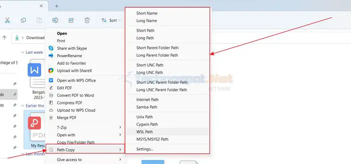 Path Copy Copy Software To Copy FIle Paths In Windows