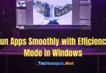 Run Apps Smoothly with Efficiency Mode in Windows
