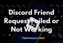 Discord Friend Request Failed or Not Working